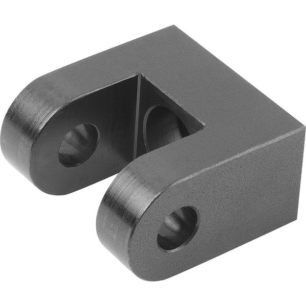 Kipp Clevis Steel, Black Oxidized K0021.02